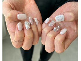 ～シルバーリボンネイル～