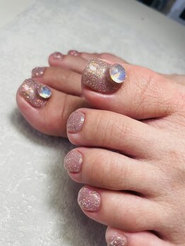 ウフネイル(ufu nail)/フットワンカラー