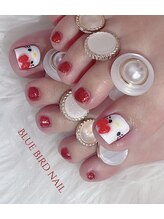 ブルーバードネイル(Blue bird nail)/シンプルフットネイル