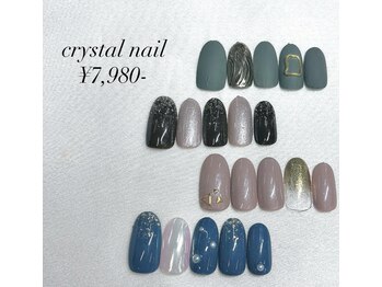 クリスタルネイル ゆめタウン博多店(CRYSTAL NAIL)/定額キャンペーン　¥7980