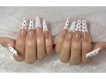 キアラネイルサロン/人気フレンチ長さだし