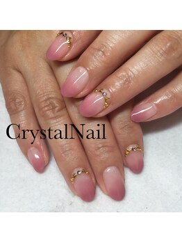 クリスタルネイル ボンベルタ橘店(CRYSTAL NAIL)/グラデーションネイル