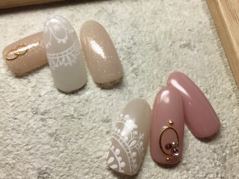 ジュエルズ ネイル(Jewels Nail)/定額デザイン☆アート6本コース