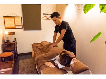 スマイル(Smile)/ボディケアの施術の様子