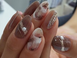 べっ甲アクセサリーネイル