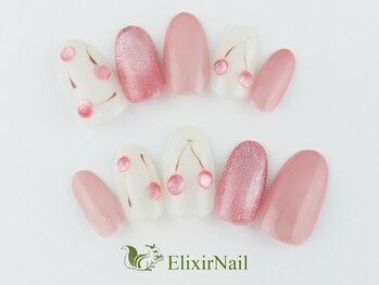 エリクサーネイル 池袋(Elixir Nail)/定額a シンプル/クーポン使用
