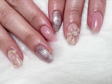 ブリスト(BRIST)/ぷっくりネイル/春色ネイル