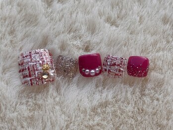 ハローネイル(Hello! Nail)/フット定額デザイン