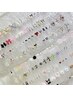 【初回・自店オフ無料】ワンカラーにお好きなパーツ5個 ¥6800