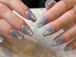 プルプル水色マグネット