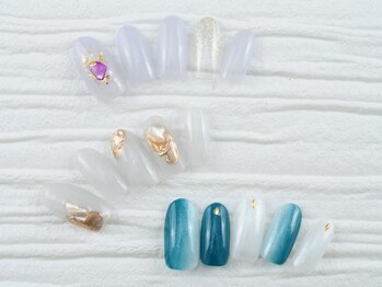 イロハ(IROHA)の写真/リラックスしながらネイルを楽しむなら、当店の定額ネイルがぴったり☆理想の指先を叶えます♪