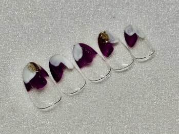 2025年11月定額ネイル　2-4