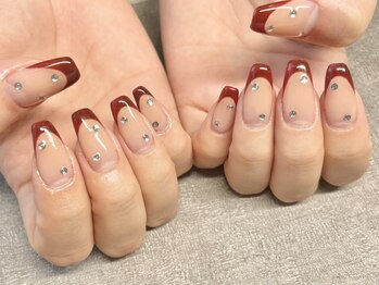 オーキッド(orchid)の写真/【キレイめシンプル・オフィスネイルお任せください◎】シンプルだからこそ技術力が光る!上品な指先に♪