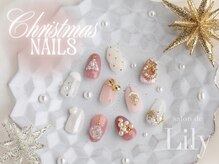 サロン ド リリー(salon de Lily)の雰囲気(可愛すぎるクリスマスデザインが多数♪ワンポイントで華やかに*)