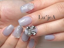 ルジェア(Lu’jeA)/ワンカラー×リボン