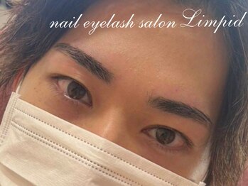 リムピッド(Limpid)の写真/【当店人気の美眉スタイリング】メンズ◎お顔の黄金比に合わせたお客様に似合う眉をデザイン。
