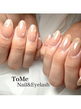 艶感 上品ミラーネイル 