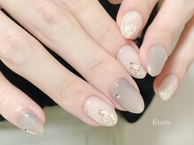 サロン ド エトワール(Salon de Etoile)/透明感マグネットシェルネイル