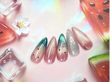 デルマーネイル 湘南台(Del Mar Nail)の雰囲気（毎月変わるサンプルから選べる定額コースが人気:)）