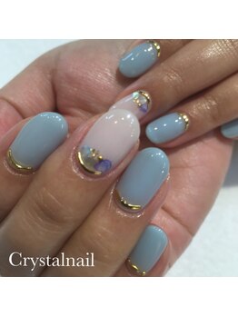 クリスタルネイル ボンベルタ橘店(CRYSTAL NAIL)/シェルネイル