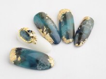 エムスラッシュ ソル センター南(M.SLASH SOL)/ブルーニュアンスネイル