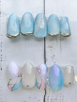 アイラッシュアンドネイル専門店 クラル(CURAR)/持ち込みフリー60min ￥7980