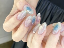 ニュアンスネイル：maika