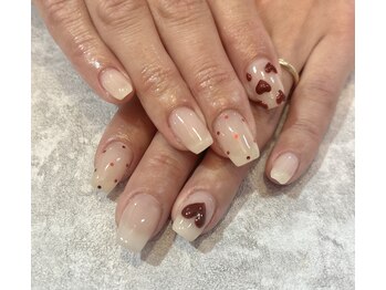 ガーデン ヘア&エステ&ネイル Garden/バレンタインネイル