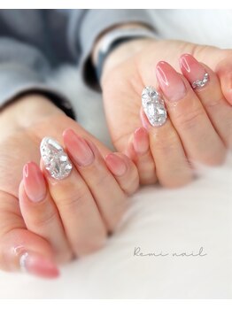 レミネイル(Remi nail)/グラデーション埋め尽くしネイル