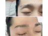 《メンズアイブロウ》骨格に合わせた眉wax￥6000→¥5500