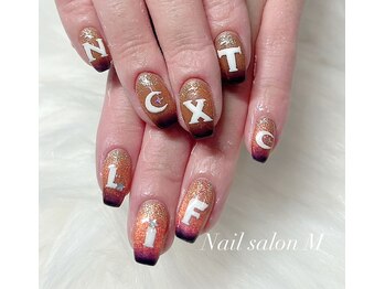 ネイルサロン M/持ち込みデザイン 8640円