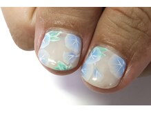 プロジェック/朝顔ネイル