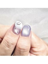 リッシュ トロワ(RICHE trois)/ゆるかわハロウィンネイル