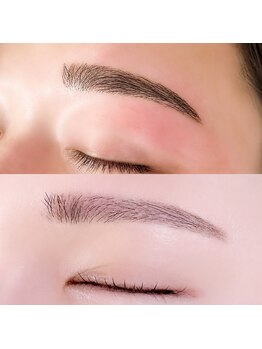 ブラウニーの写真/【眉毛ワックス/眉毛パーマ初回¥3,850】骨格に合わせたデザインで理想の垢抜け眉毛へ♪メンズOK◎