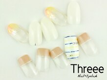 スリーネイルプラスアイラッシュ(Threee Nail+Eyelash)/アートネイル