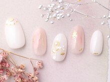 ソウ 難波店 nail salon Sou/パーツフラワーnail