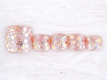 ネイルサロン シュクレ(sucre)/フットネイル￥9900