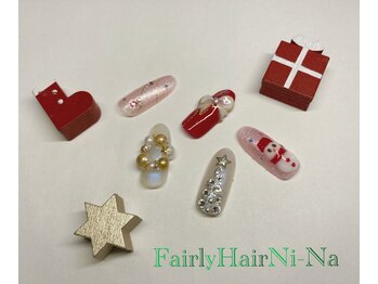フェアリーヘア ニーナ(Fairy Hair Ni-na)/Xmasネイル♪♪