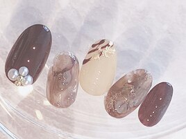 ニュアンスチョコネイル