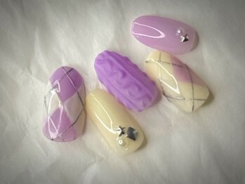 ビューティーサロン ハル(beauty salon haru)/【ニット、アーガイル】