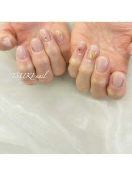 ツキネイル(TSUKI nail)/押し花ネイル