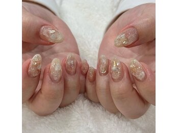 ロミー(Rommy)/キラキラニュアンスネイル
