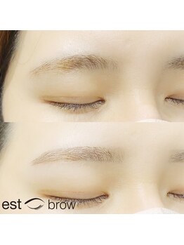 エストブロウ 麻布十番店(est brow)/眉毛 アイブロウ 間引き