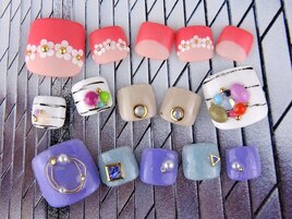 フット付け放題コース￥７５６０