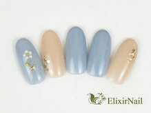 エリクサーネイル 神田(Elixir Nail)/シンプル &nbsp;/クーポン使用