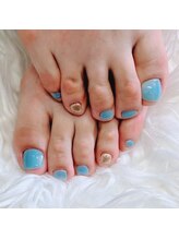 ネイルズ アヴァンティ(Nails Avanti)/フットジェル2色使い¥8230