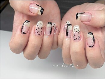 クリアうねうねネイル