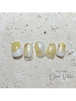 ネイルサロンクリアヴィラ(nail salon clear villa)/Design nuance¥9990