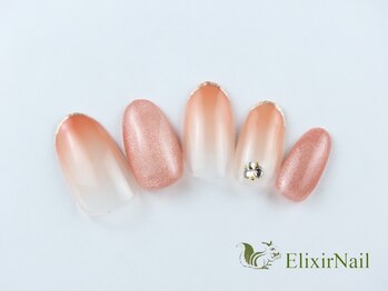 エリクサーネイル 神田(Elixir Nail)/シンプル / クーポン使用