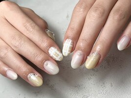 チェックネイル　銀座フィルイン